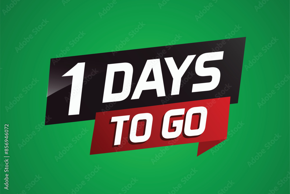 1 day to go word concept vector illustration with ribbon and 3d style for use landing page, template, ui, web, mobile app, poster, banner, flyer, background, gift card, coupon
1 day to go word concept vector illustration with ribbon and 3d style for use landing page, template, ui, web, mobile app, poster, banner, flyer, background, gift card, coupon