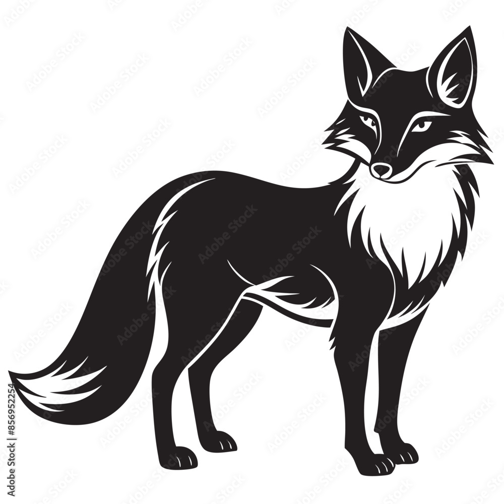 illustration of a Fox illustration of a Fox