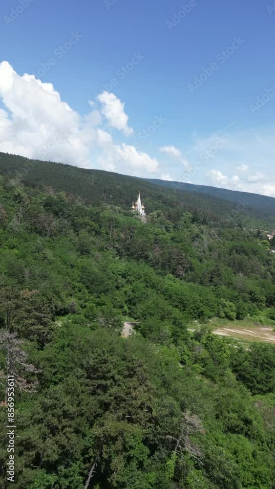 The famous Russian Church called Rojdestvo in Shipka town, Bulgaria The famous Russian Church called Rojdestvo in Shipka town, Bulgaria