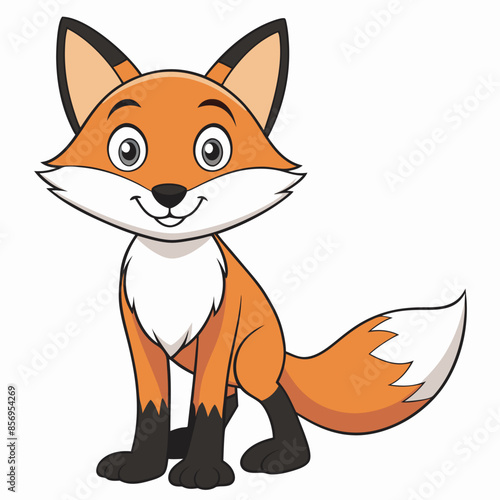 red fox cartoon