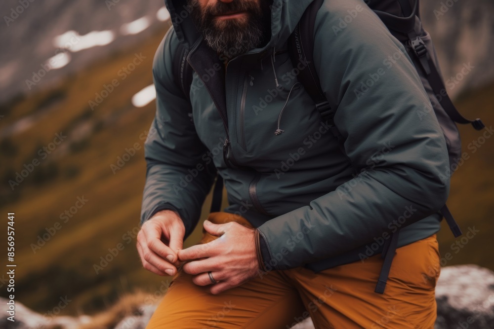 male portrait of man, who traveling in mountains. person doing hiking with warm sportswear outdoors. lifestyle photography of real people, tourism concept. male portrait of man, who traveling in mountains. person doing hiking with warm sportswear outdoors. lifestyle photography of real people, tourism concept.