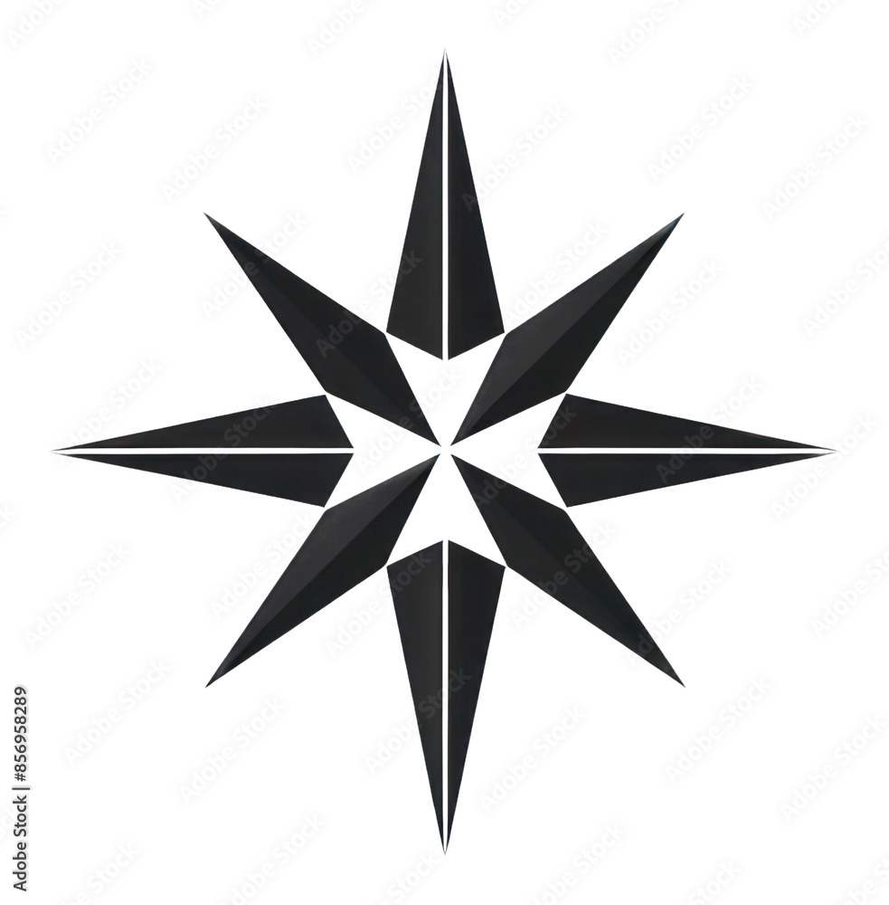 PNG Compass symbol shape logo. PNG Compass symbol shape logo.