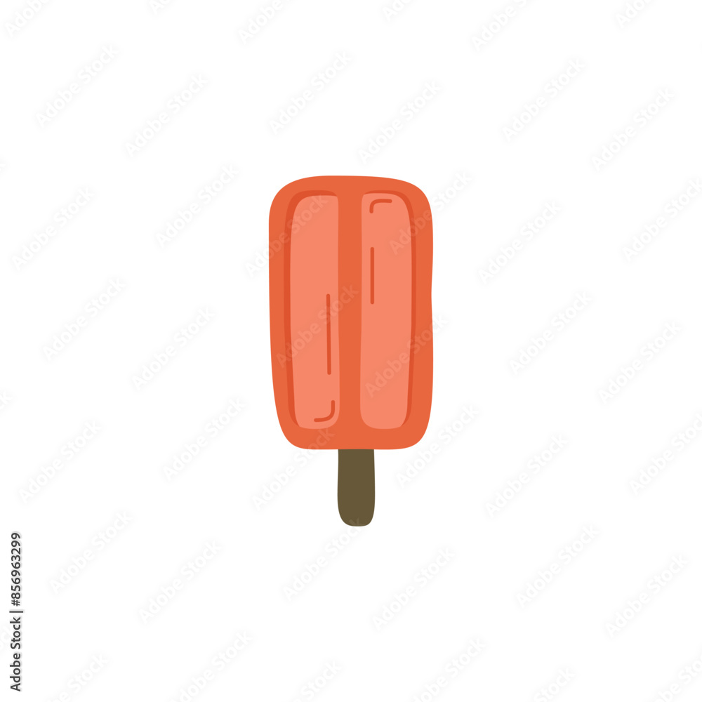 Summer flat elements. Simple vacation symbols and icons set. Stock vector illustration Summer flat elements. Simple vacation symbols and icons set. Stock vector illustration