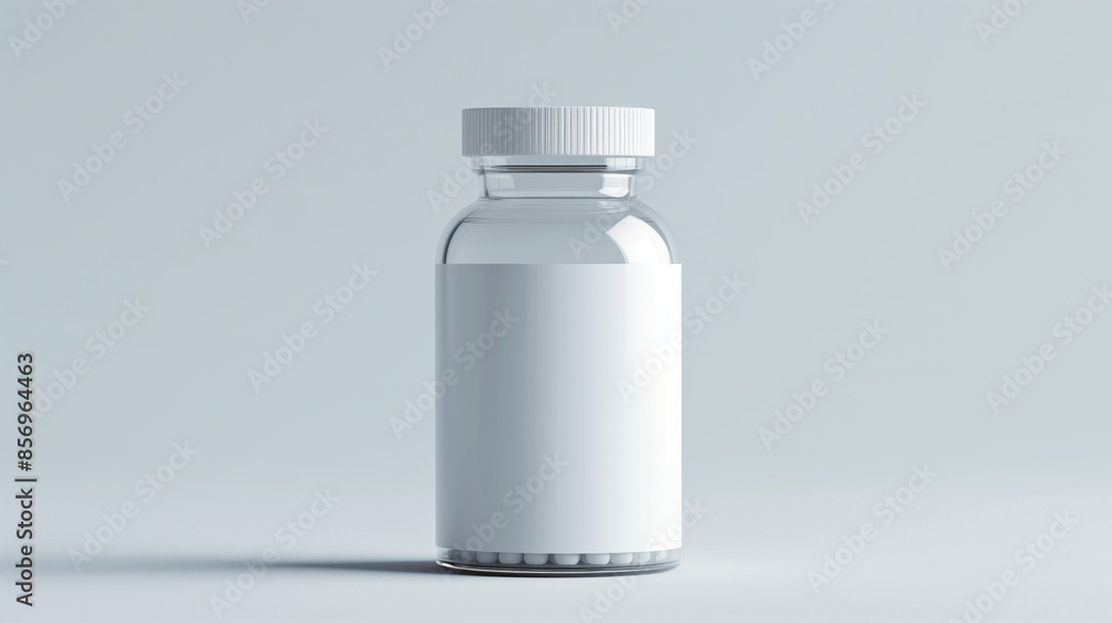 white plastic bottle, White pill bottle mockup, empty space, minimalist design white plastic bottle, White pill bottle mockup, empty space, minimalist design