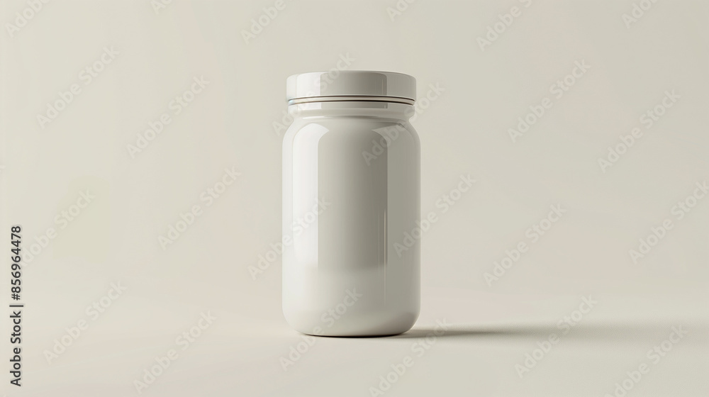 white plastic bottle, White pill bottle mockup, empty space, minimalist design white plastic bottle, White pill bottle mockup, empty space, minimalist design