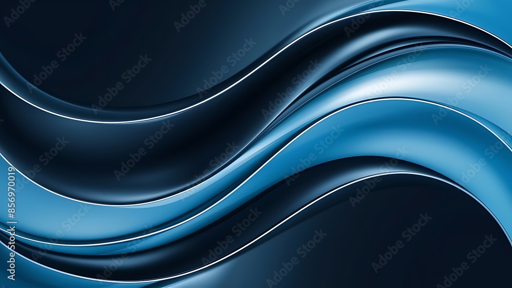 Abstract wallpaper created from Blue 3D Undulating lines. Colorful 3D Render Abstract wallpaper created from Blue 3D Undulating lines. Colorful 3D Render