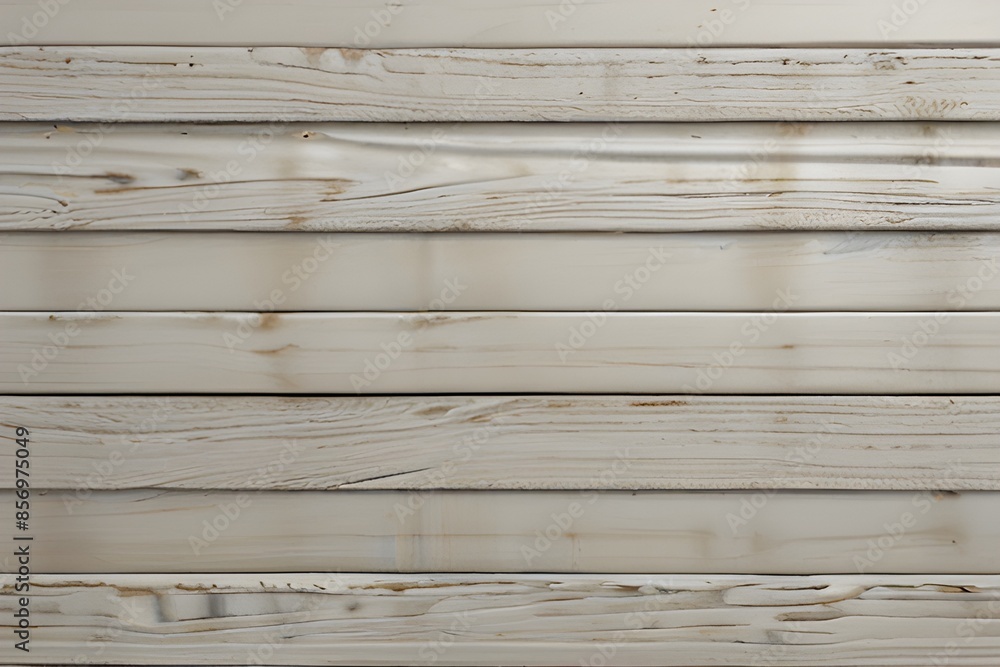 Obraz premium horizontal white wood design for pattern and background Generative AI 