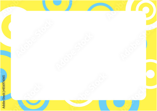 夏をイメージしたカラフルで明るい波模様の背景画像