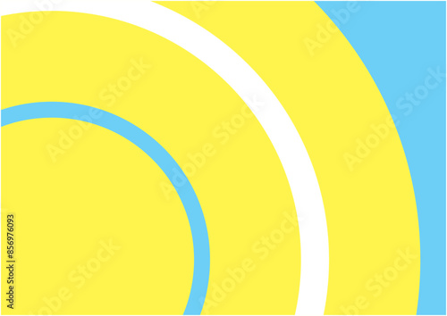 夏をイメージしたカラフルで明るい波模様の背景画像