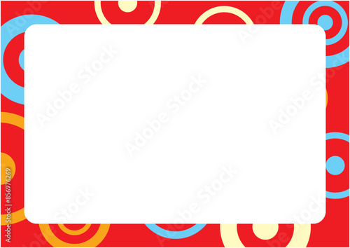 夏をイメージしたカラフルで明るい波模様の背景画像