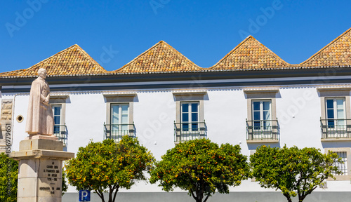Faro, Portugal. 23-04-2024. House in the city of Faro. Algarve, Portugal.