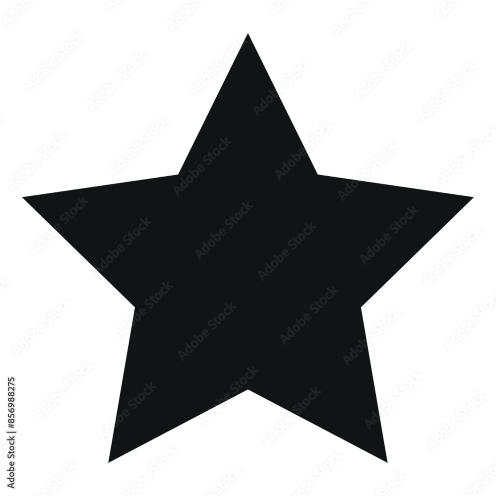 Alone star shape icon Vector element for apps and websites. Alone star shape icon Vector element for apps and websites.