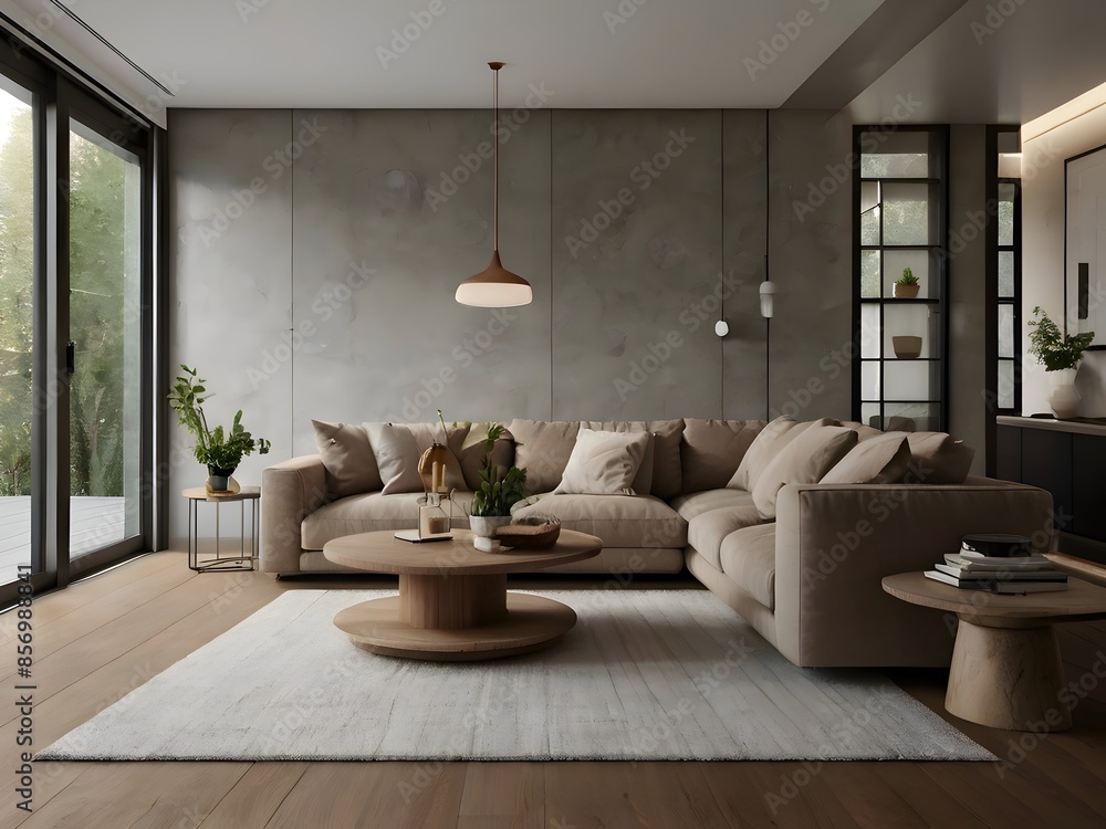 Fototapeta premium Cozy Living Room Inspiration Photography Art