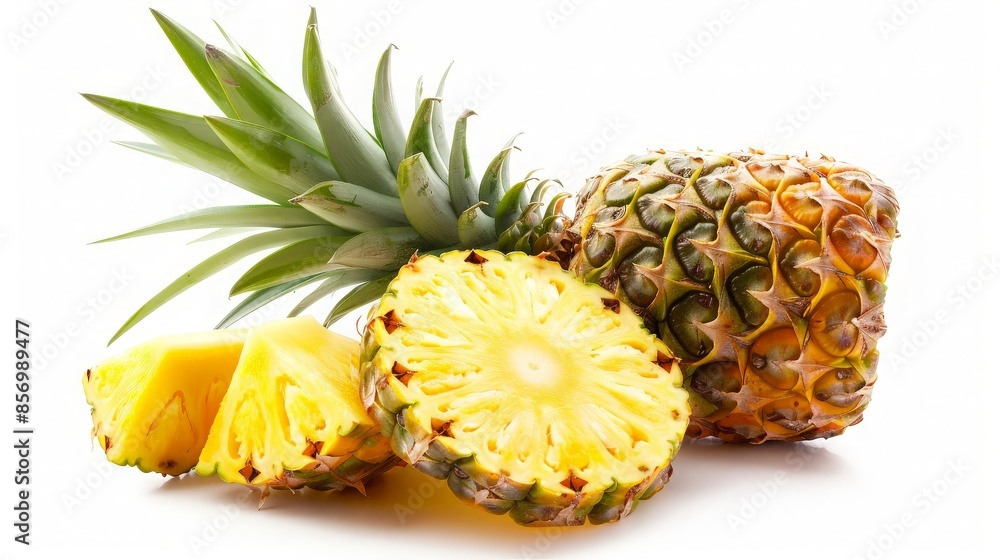 Pineapple Slices and Whole Fruit Pineapple Slices and Whole Fruit