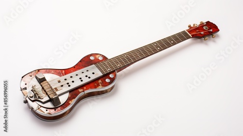 Lap Steel Guitar on white background