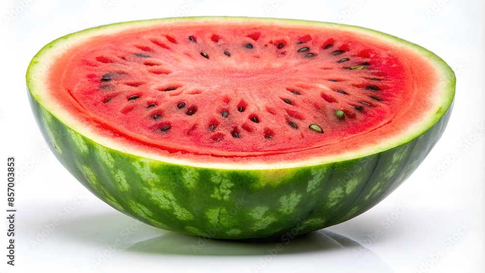 slice of watermelon isolated on white background slice of watermelon isolated on white background