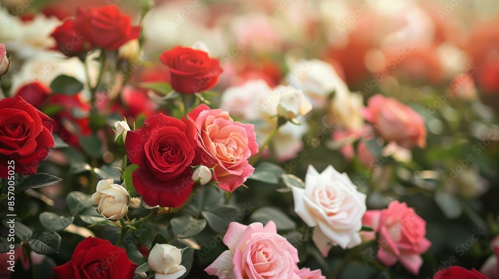 Imagine a delicate rose garden in full bloom, with velvety petals in shades of red, pink, and white, creating a breathtaking tapestry of color and beauty. Imagine a delicate rose garden in full bloom, with velvety petals in shades of red, pink, and white, creating a breathtaking tapestry of color and beauty.