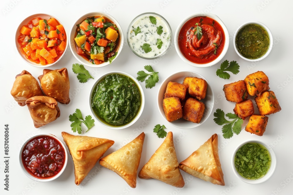 A Feast of Indian Delights: Samosas, Paneer, and Dips A Feast of Indian Delights: Samosas, Paneer, and Dips