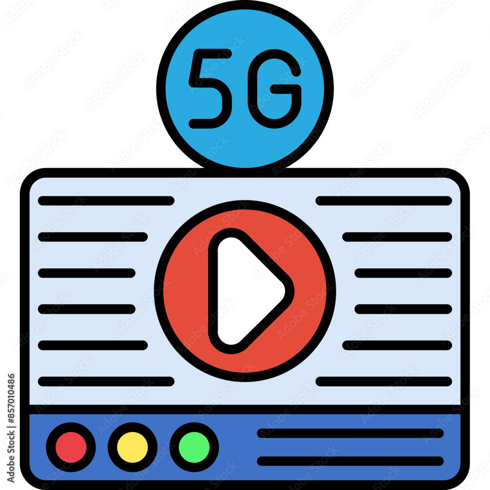 Live Streaming Icon Live Streaming Icon