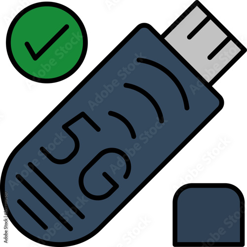 Usb Stick Icon