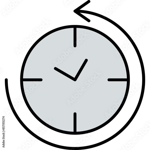 Anti Clockwise Icon