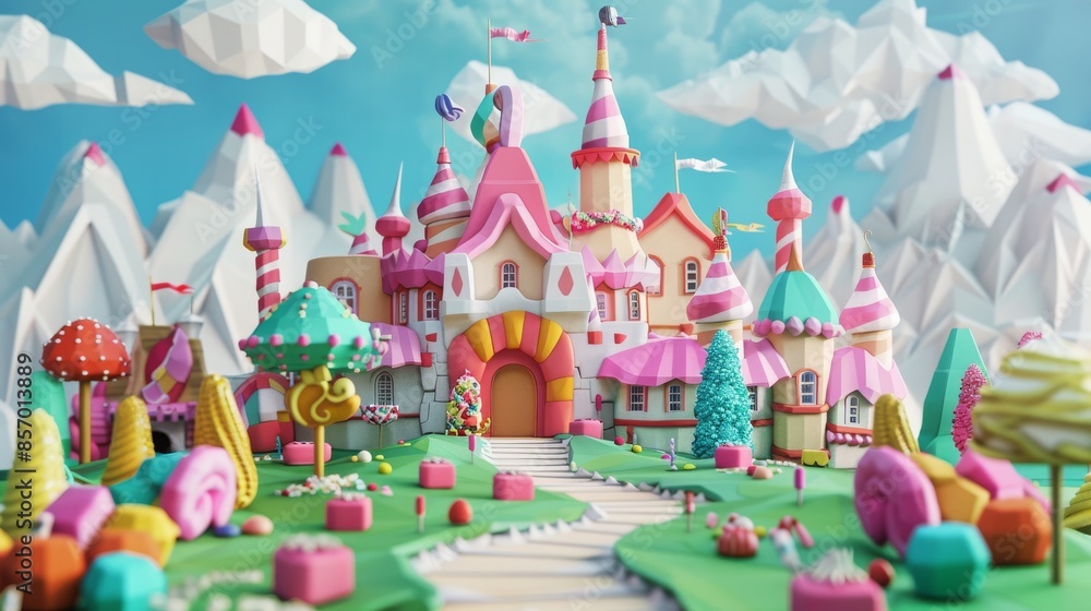 Candyland Castle. Candyland Castle.