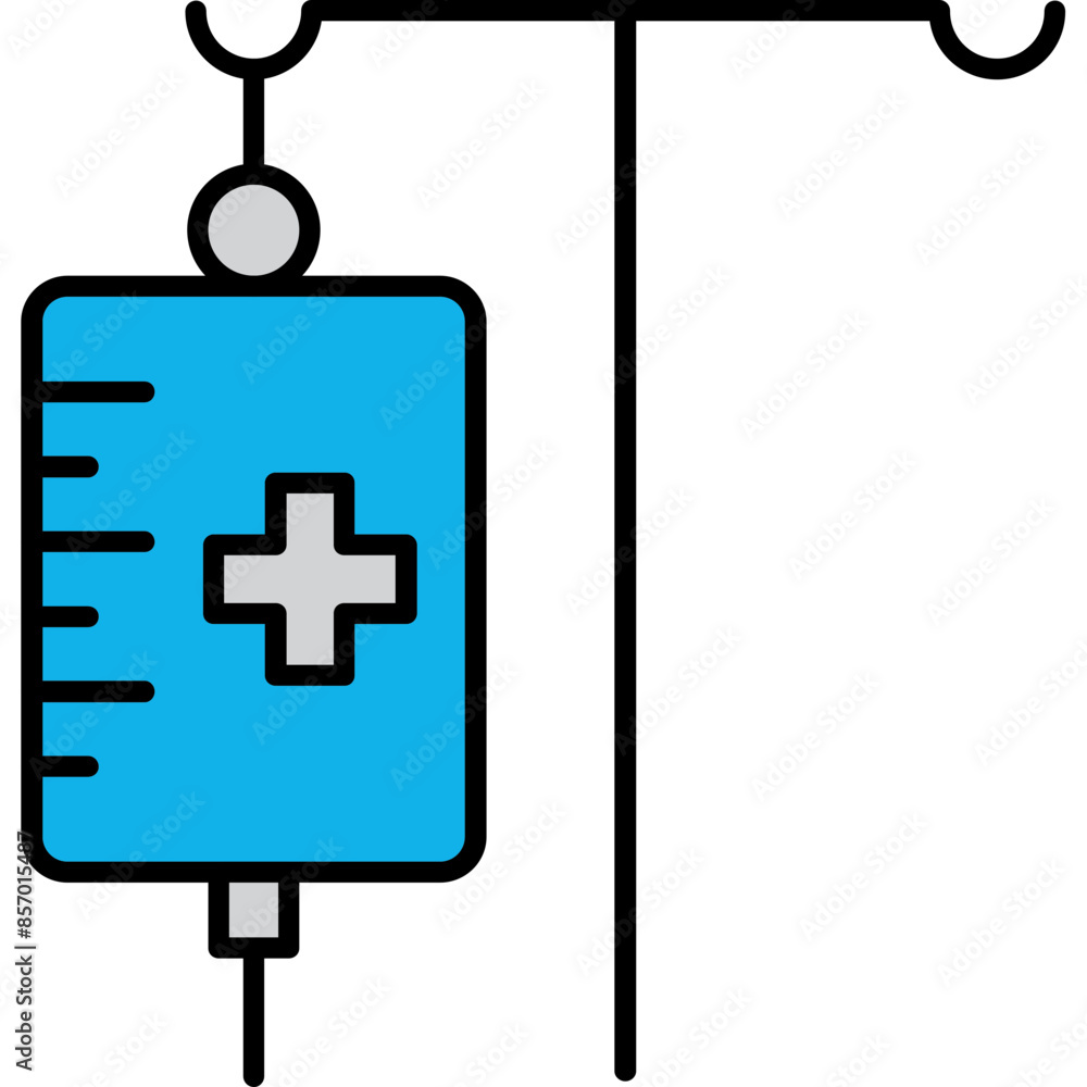 Obraz premium Medical Drip Icon