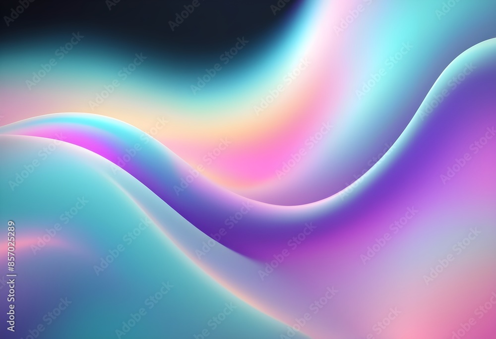 Fototapeta premium Abstract art blur fluid gradient wallpaper, 3d gradient background,