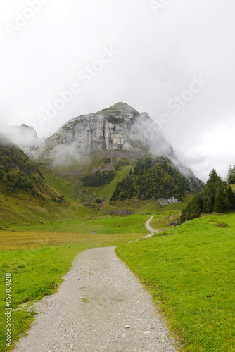 The panorama of the Appenzell Alps, Switzerland	 photo