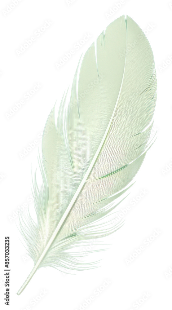 Fototapeta premium PNG Leaf lightweight softness feather
