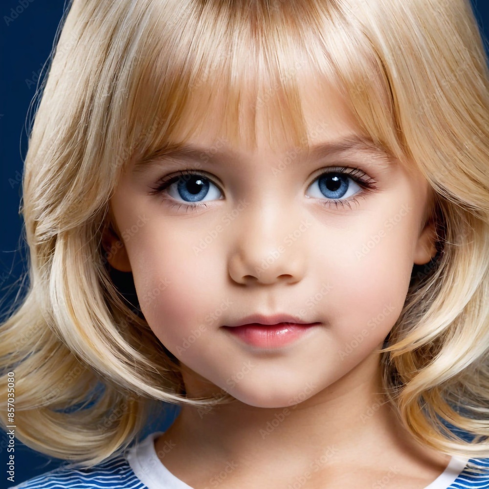 Niedliches blondes Mädchen Niedliches blondes Mädchen