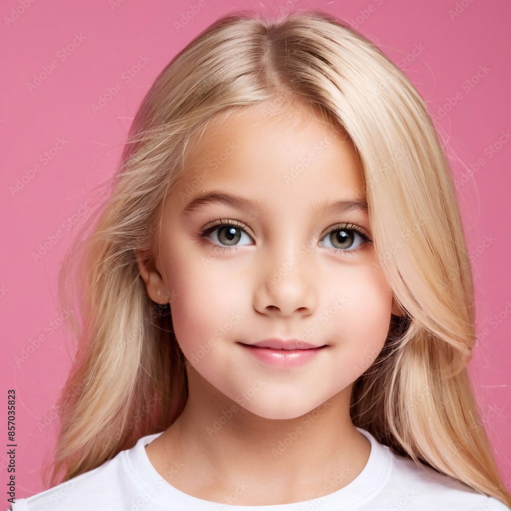Niedliches blondes Mädchen Niedliches blondes Mädchen