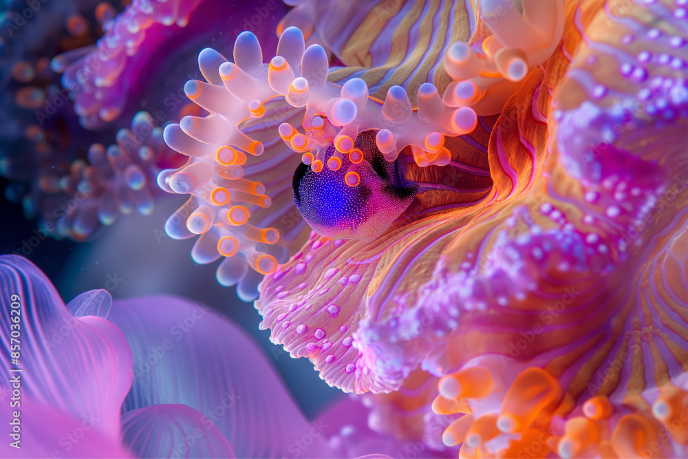 Fototapeta premium The extraordinary beauty of the underwater ecosystem