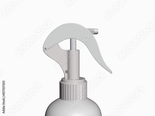 3D modeling for dispenser/mockup dispenser on wihte background