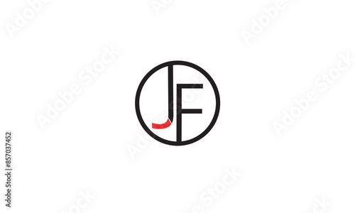 Free Download JF, FJ , J , F , Abstract Letters Logo Monogram	 - GFXLoad