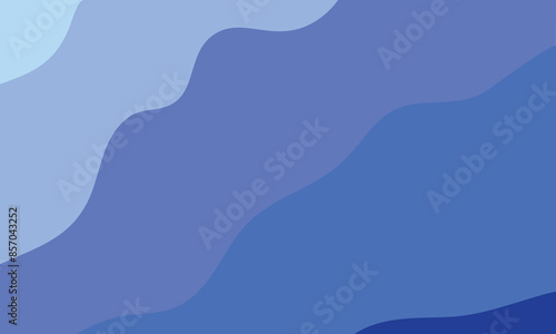 blue wave graphic abstract background design vector