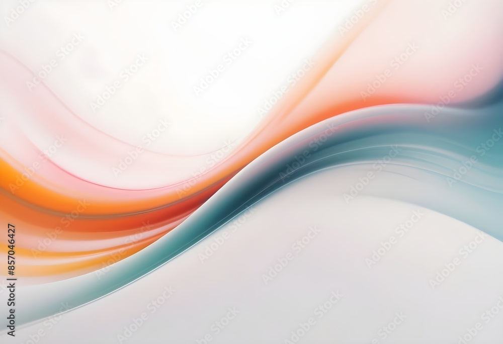 Obraz premium Abstract 3d gradient background, artistic blur fluid gradient wallpaper