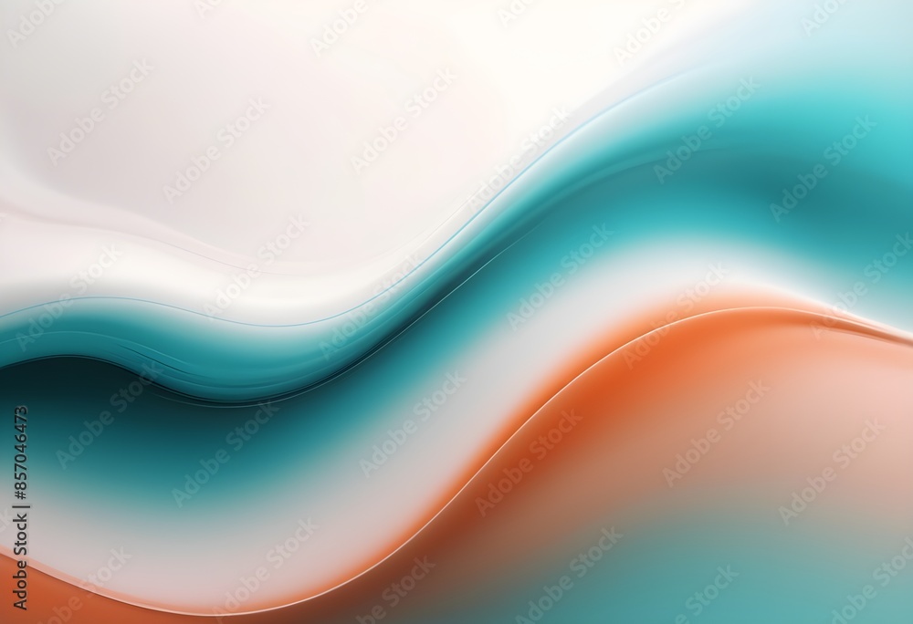 Obraz premium Abstract 3d gradient background, artistic blur fluid gradient wallpaper