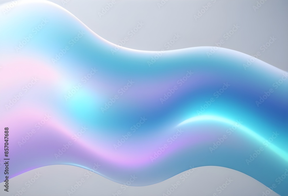 Fototapeta premium Abstract 3d gradient background, artistic blur fluid gradient wallpaper