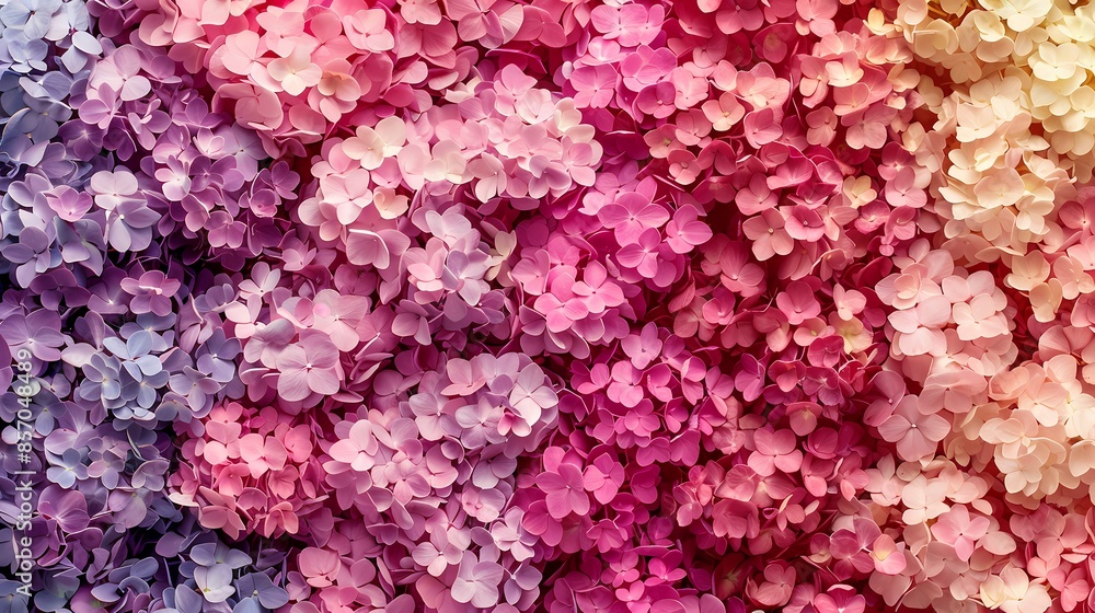 Colorful abstract flowers wallpaper poster background Colorful abstract flowers wallpaper poster background