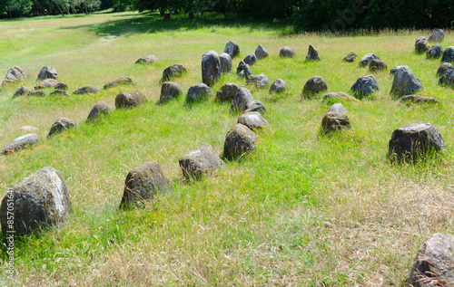 Lindholm Hoje-Aalborg-Jutland-Danemark-Cimetière viking
