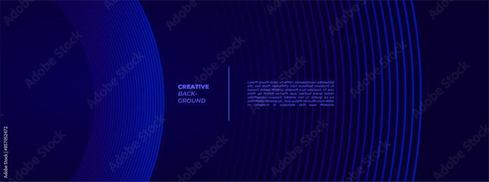 Fototapeta premium elegant dark blue banner background