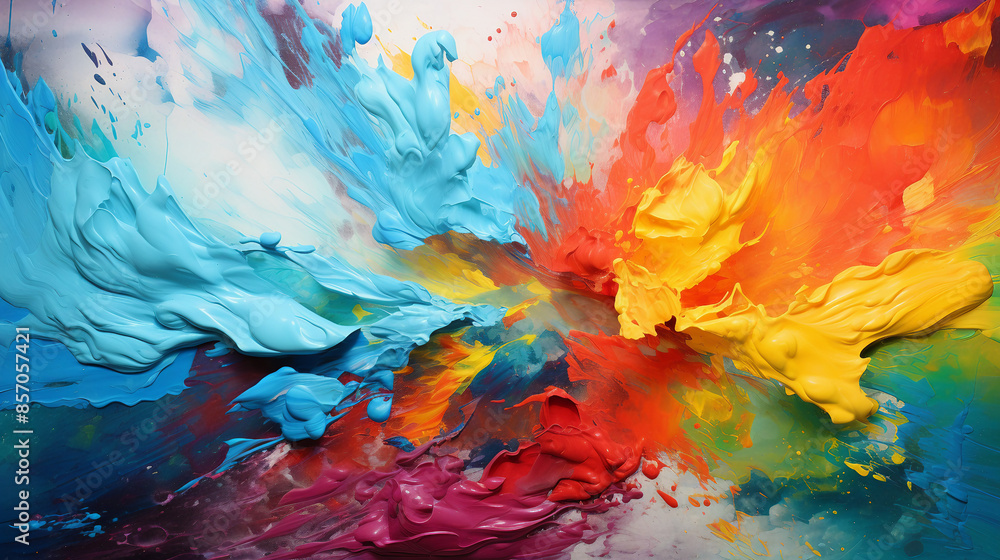 Acrylic paint background Acrylic paint background