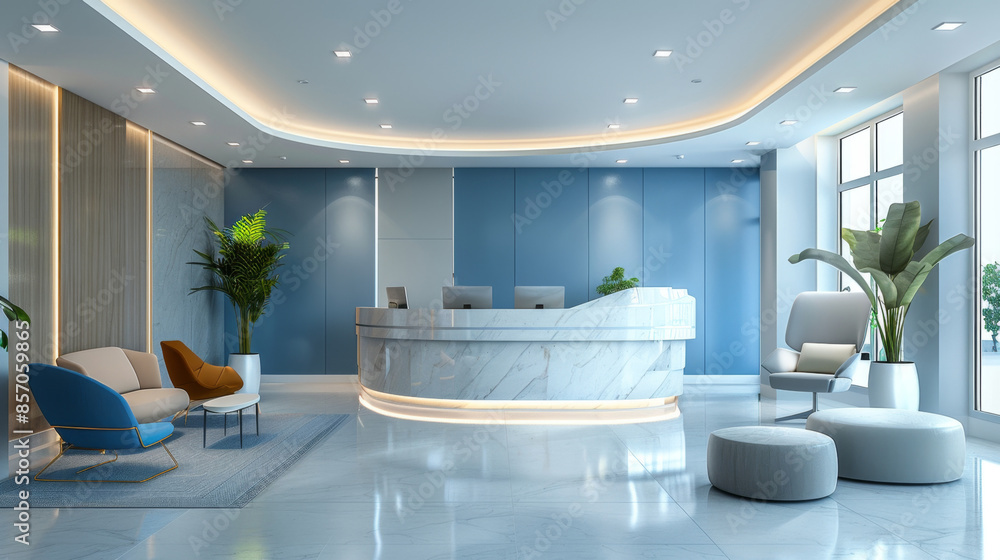 Doctor Reception Area medical office reception, contemporary doctors office with welcoming ...
