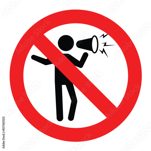 no shouting sign in the swimming pool area