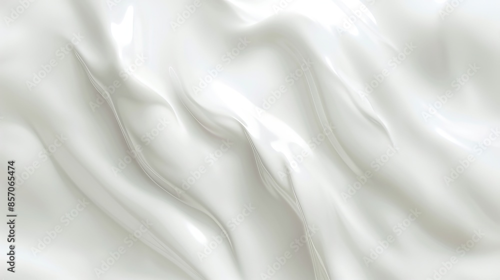 A close up of white cream with a texture. A close up of white cream with a texture.
