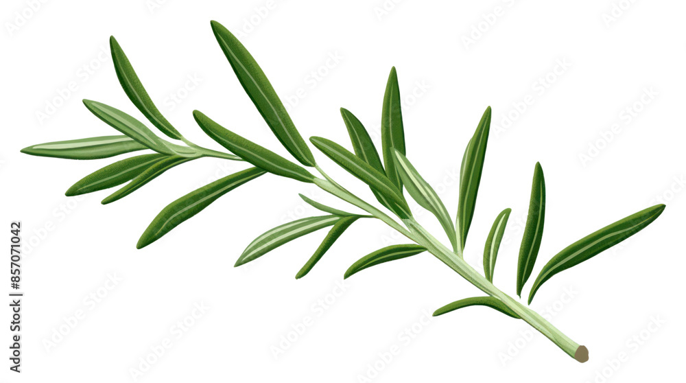Fototapeta premium PNG Plant herbs leaf rosemary