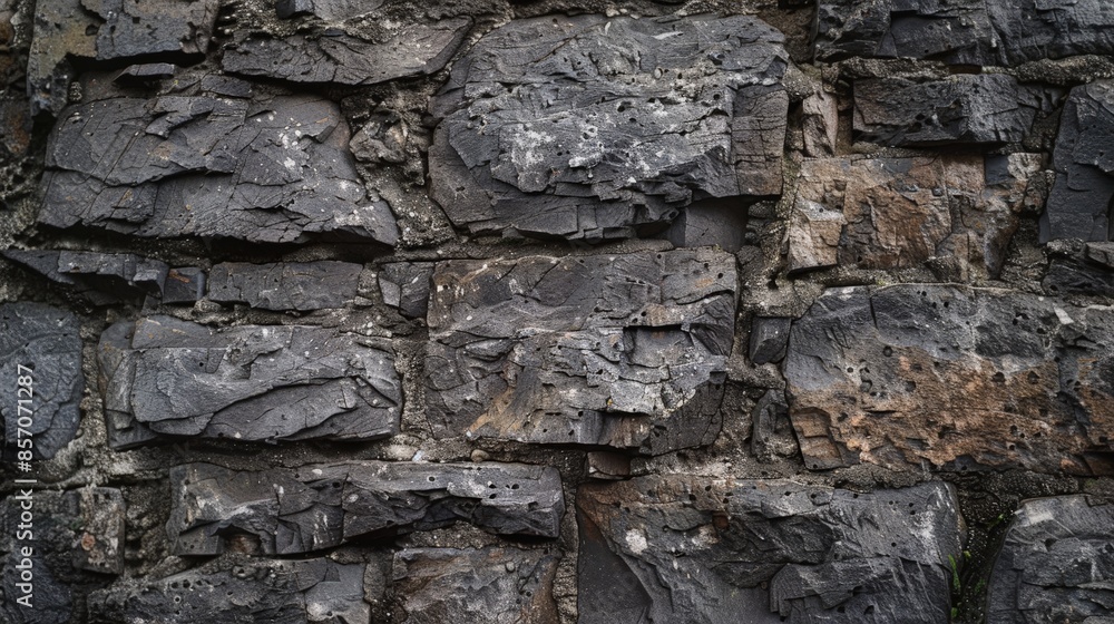 Dramatic Textured Old Rock Wall Background Dramatic Textured Old Rock Wall Background