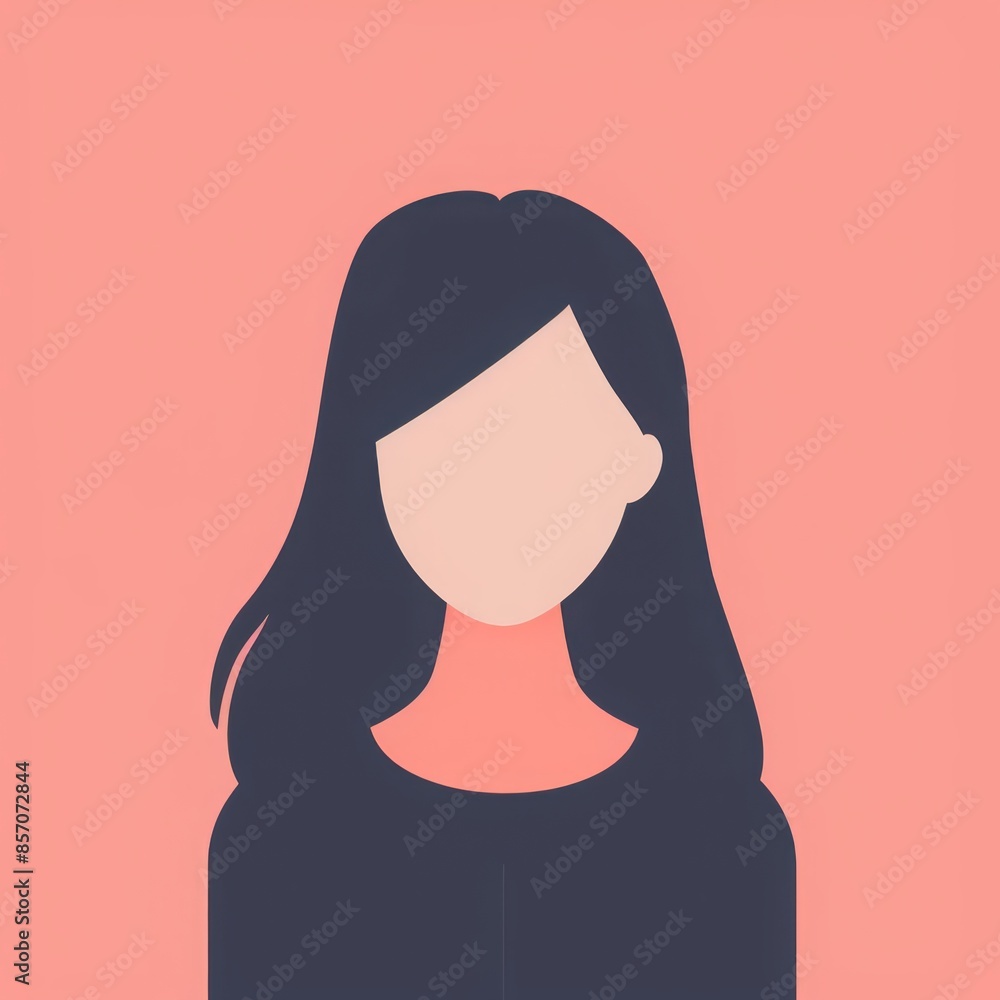 abstract user profile portraits image in pastel tones abstract user profile portraits image in pastel tones