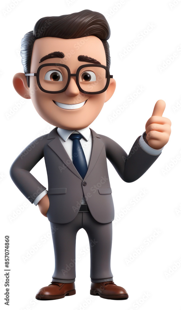PNG Cartoon man finger suit white background. PNG Cartoon man finger suit white background.